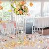 Suporte de Coluna Acrílica Transparente para Casamento Decoração Palco Local Layout Hotel Mesa Principal Arranjo de Flores Cena Decoração