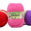 Proteína de Seda Cachemira Algodón Bebé Lana Retorcida Suéter para Bebé Sombrero Zapatos Muñeca Crochet diy Bolso Tejido