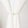 Nuevos Alzapaños Magnéticos de Camelia para Cortinas, Exquisitos Alzapaños de Perlas para Cortinas, Cordones Magnéticos para Alzapaños sin Perforaciones