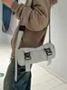 Bolsa Transversal Xadrez Estilo Japonês Workwear Marca Tendência Nicho Bolsa para Celular Esportes Ciclismo Bolsa Cilíndrica Casual Versátil Bolsa de Ombro