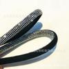 Multi-fileira tridimensional semicírculo algodão núcleo vidro broca strass cinto cordão completo broca corda arco broca corda roupas alça de ombro DIY