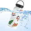 50 piezas Pegatinas de graffiti navideñas Computadora de bicicleta Portátil Casco Coche eléctrico Taza de agua Pegatinas para bicicleta