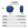 Para Honor HONOR Earbuds A Funda Protectora para Auriculares Bluetooth Adhesivo Suave TPU Funda Protectora Transparente