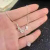 Joyería de Plata Venta al por Mayor Collar Mo Li Collar de Plata de Ley 999 Accesorios para Collar Cadena para Suéter de Otoño e Invierno para Mujer Lujo Accesible Gama Alta Ins