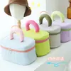 Bolsa de Maquillaje Portátil de Alta Gama 2025 con Bloques de Color para Viajes de Negocios y de Placer, Gran Capacidad, Neceser de Alta Gama, Bolsa de Almacenamiento