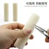 Tela de Malla Esponjosa Cortable Dedo del Pie y Dedo del Pie Anti-Abrasión Elástico Protector Tubo de Esponja Abierto Protector de Dedo del Pie