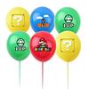 Super Mario Mario tema festa de aniversário 12 polegadas desenho animado crianças látex balão terno