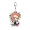 Cazador de demonios: Kimetsu No Yaiba Tanjiro Nezuko Llavero Colgante Acrílico Merchandising de Anime Personalizado Artículos en Stock para Dropshipping