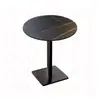 Juego de Mesa de Comedor para Nuevo Producto Transfronterizo, Mesa de Madera Maciza para Restaurante de Comida Rápida, Mesa Cuadrada de Pizarra para Bar de Restaurante Occidental, Mesa de Centro para Té de la Tarde