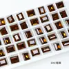 Rinestones para Uñas Dongzhou Rinestones Melard con Base Puntiaguda Accesorios para Joyería DIY Rinestones Irregulares Amarillo Ahumado Populares Otoño e Invierno Decoraciones para Uñas