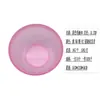 Salão de Beleza Tigela para Máscara Grande Tigela com Filme Ajustável diy Tigela Transparente de Plástico Macio para Misturar Máscara Cor Transparente Tigela Brilhante