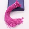 Accesorios para Bricolaje: Accesorios de Cuerda para Collar de Nudo Chino, Anillo Colgante de Borla en Espiral Hecho a Máquina, Anillo de Tirar de Cuerda Colgante