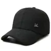 Nuevo Sombrero de Algodón con Protección para los Oídos Otoño e Invierno para Hombres de Mediana Edad y Mayores, Gorra Tipo Pato Cálida a Prueba de Viento para Exteriores, Gorra de Béisbol con Forro de Terciopelo para Hombres Mayores