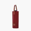 Bolsa de fieltro para vino, Bolsa de regalo de vino tipo cepillo, Bolsa individual portátil, Se puede imprimir con logo