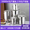 Cubo Sellado de Acero Inoxidable 304 con Hebilla, Cubo Portátil, Cubo de Transporte, Cubo de Aceite, Cubo para Entrega de Alimentos, Cubo para Eliminación de Carbono, Cubo para Extracción de Leche, Cubo a Prueba de Fugas