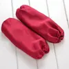 Mangas de Trabalho Festivas Novo Estilo, Mangas de Trabalho Cor Sólida Estilo Coreano, Mangas Resistentes ao Desgaste e a Manchas Combinadas com Punhos de Avental