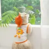 Ropa para Gatos para Primavera y Verano, Chaleco Delgado Anti-Caída con Sombrero para Gatitos, Perros Pequeños y Ropa para Mascotas