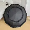 Paraguas Plegable de Encaje Rosa Lolita, Doble Propósito para Sol y Lluvia, Sombrilla de Protección Solar, Femenino y Elegante, Paraguas de Sol Portátil