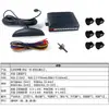 Radar de Marcha Atrás al por Mayor del Fabricante con 4 Sensores de Radar con Cable/Inalámbrico LED Visual de Voz con Zumbador para Coches