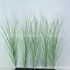 Planta Artificial Escandinava Pasto Cola de Perro Individual Decoración para el Hogar Planta Verde Artificial Boda Fila de Piso Flores Falsas Pasto de Caña Falso
