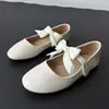 Sapatos de Princesa Infantis Transfronteiriços 2026 Estilo Quente Moda Versátil Laço Sapatos Infantis Comércio Exterior Atacado