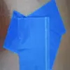 Bolsas autoadhesivas de PE azul, bolsas de plástico transparentes con respaldo adhesivo, bolsas autosellantes azules, al por mayor
