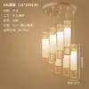 Estilo Zen Japonés Candelabro de Bambú Nuevo Estilo Chino Escalera de Té Hotel Arte de Bambú Casa de Huéspedes Sala de Té Decoración Lámparas de Viento Silencioso