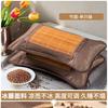 Almofada de Trigo Sarraceno para o Verão, Núcleo de Almofada de Rattan de Gelo para o Verão, Sensação Refrescante, Proteção da Coluna Cervical, Auxílio para Dormir, Almofada Especial de Bambu, Quarto de Estudante Fresco em Casa