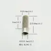 Capa Protetora para Sensor de Temperatura e Umidade Sonda Sht10 Sht11 Sht20 Cobre Sht30 Carcaça de Metal