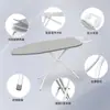 Tabla de Planchar Plegable Grande para Uso Doméstico con Soporte para Tabla de Planchar, Base Eléctrica para Plancha, Alfombrilla de Planchar, Mesa de Tabla de Planchar