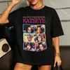 Camiseta de Moda con Estampado Gráfico Katseye de Música Pop Coreana Camiseta Casual Estética Coreana para Jóvenes