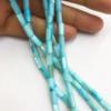 Tubo redondo de moluscos de agua dulce 4x 8 mm siete colores accesorios semiacabados largo 39 cm Amazon collar pulsera accesorios de joyería