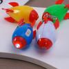 Especial para comércio exterior desenho animado pequeno foguete LED luminoso chaveiro lâmpada pingente luminoso criativo um yuan para empurrar pequenos presentes