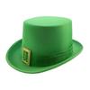 Tejido de Punto Compuesto Eva Sombrero Alto St Irlandés. Sombrero Alto Verde del Día de San Patricio Sombrero Decorativo de Trébol