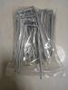 Clavos de Acero Galvanizado Grueso en Forma de U para Jardinería, Tela para Control de Malezas, Clavos Fijadores de Malla Tridimensional para Césped, Clavos para Césped, Suministros Esenciales para Plantas