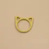 Atacado do Fabricante Liga Colorida Orelhas de Gato Marcadores de Pontos Marcadores de Pontos Fechados Marcadores de Pontos Desenho Animado Ferramentas de Tricô DIY