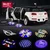 Luz de bienvenida modificada para MINI COOPER, decoración especial, luz láser HD, modificación de luz de puerta