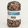 Línea de tela estampada color segmento teñido línea de tela tejida a mano bolsa Hyuna oso bolsa de material DIY fabricantes venta al por mayor