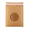 Bolsa Express de Papel Kraft Grueso Adhesiva Impermeable Bolsa de Empaque para Ropa Fábrica Personalizada Bolsa Sobre de Papel Kraft