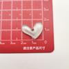 Imitación Color Gelatina Transparente Corazón Corazón Accesorios de Resina Material para Funda de Teléfono DIY Tocado Pasador Parche para Ropa