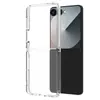 Adequado para a capa do telefone Samsung Z Flip 8, transparente, fina e amigável à pele LeReach
