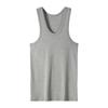 Chaleco de Algodón Puro Yu Zhaolin para Hombre Camiseta sin Mangas Ajustada Deportes Fitness Todo Algodón Camiseta Interior Base Pieza Única Blanca