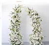 Flores para Decoración de Boda Temática Bosque, Arco de Flores para Compromiso, Montaje de Exhibición en Ventana, Lugar Popular para Fotos, Columna de Flores de Hierba de Espárrago