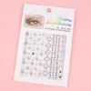 Adesivo de Rosto com Diamantes Transfronteiriço Adesivo de Rosto Adesivo para Olhos Adesivo de Rosto com Diamantes Adesivo para Sobrancelhas Adesivo de Maquiagem para Palco Infantil Diamante para Unhas