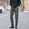 Pantalones Crowth Retro Estilo Americano High Street Pantalones Casuales de Pierna para Hombre 2023 Nueva Moda Pantalones de Moda
