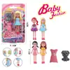 Acessórios de Fantasia de Princesa para Meninas Boneca de Fantasia de 3,5 polegadas Brinquedos de Moda para Meninas