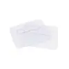 Gancho colgante autoadhesivo para agujero de avión transparente etiqueta tarjeta colgante para mascotas caja de embalaje caja de color caja de exhibición cabeza colgante gancho de plástico pvc