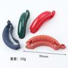 Importado de Corea del Sur Simple Elegante Clip de Hebilla para Cola de Caballo Alta Trasero Horquilla para el Cabello Tocado Clip Banana Trenzado Clip Horizontal Clip Superior para Mujeres