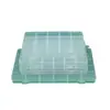 Caja de Rejilla Fija con Ranura para Tarjeta de PP Transparente Transfronteriza 10 Compartimentos 15 Compartimentos 24 Compartimentos 28 Compartimentos Caja Dispensadora Pequeña para Productos Aretes Cuentas de Arroz