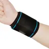 Proteção para pulso esportiva cinta para entorse envoltório protetor de pulso atacado bainha do tendão articulações distendidas masculinas e femininas respirável fitness verde